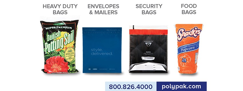 PolyPak Bags, Envelopes & Mailers